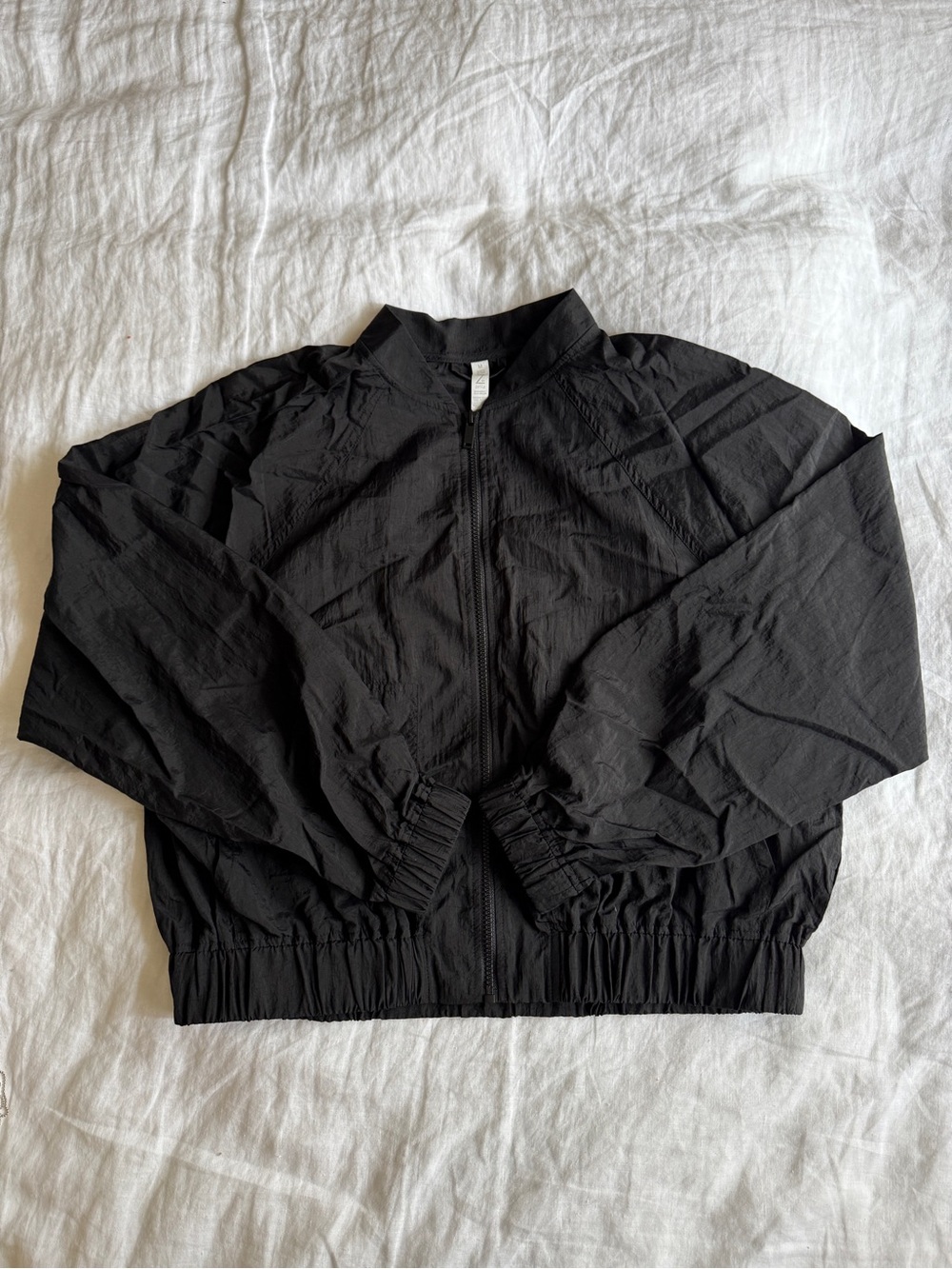 Zella Black Lightweight Bomber Jacket